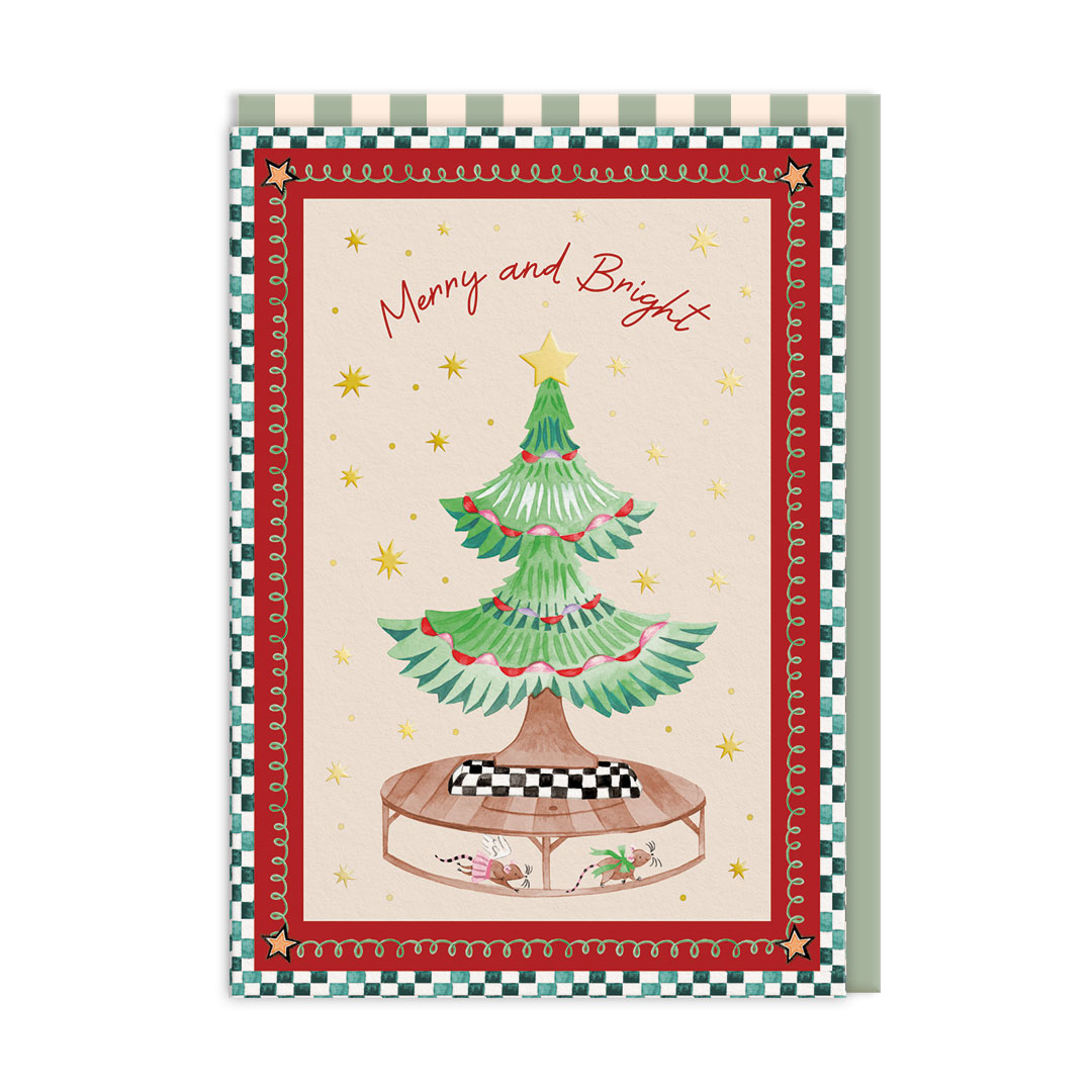 Picture of Nutcracker Tree Greeting Card (13939)