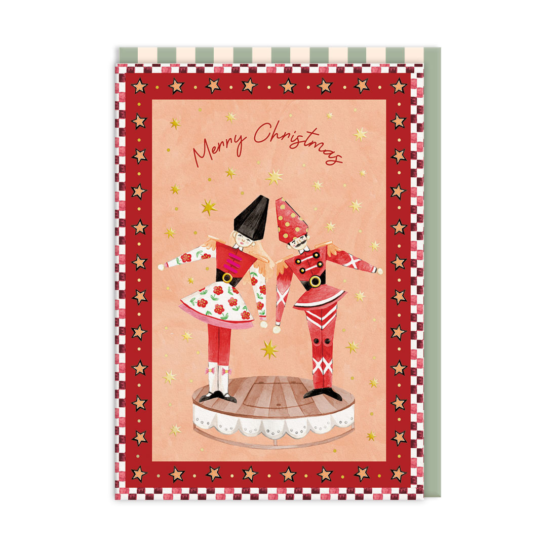 Picture of Nutcracker Soldiers Greeting Card (13940)