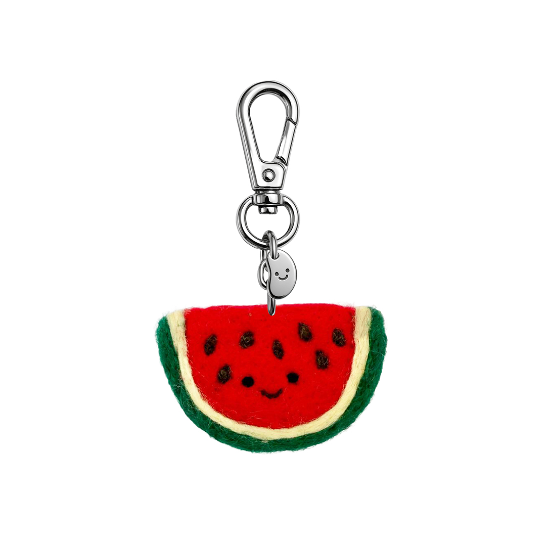 Picture of Wendy Watermelon Silly Beans Felt Keychain (13945)