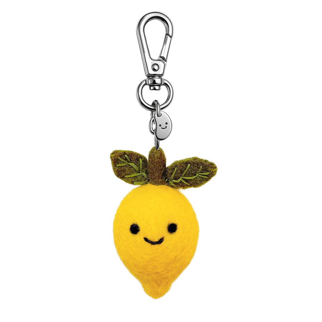 Picture of Lucy The Lemon Silly Beans Felt Keychain (13947)