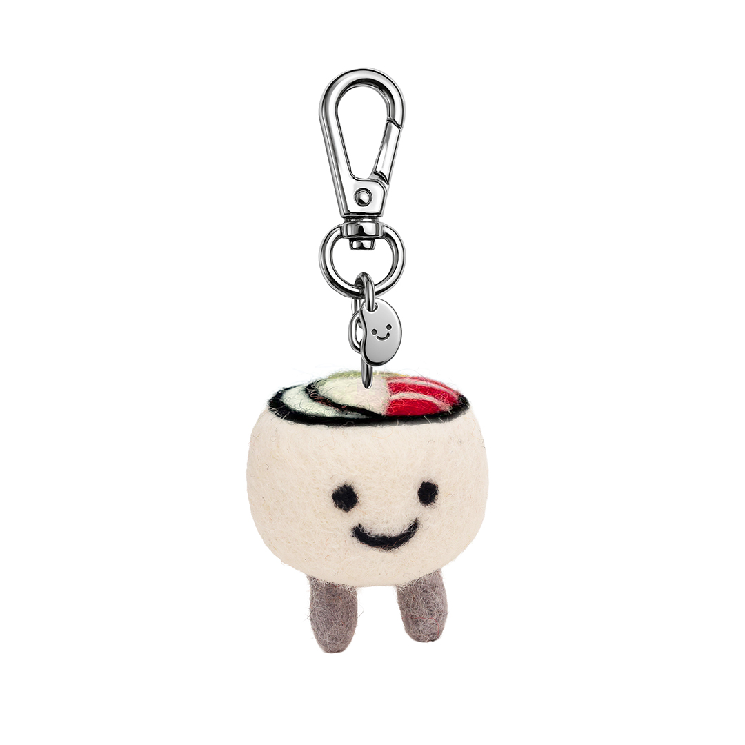 Picture of Sen The Sushi Silly Beans Felt Keychain (13948)