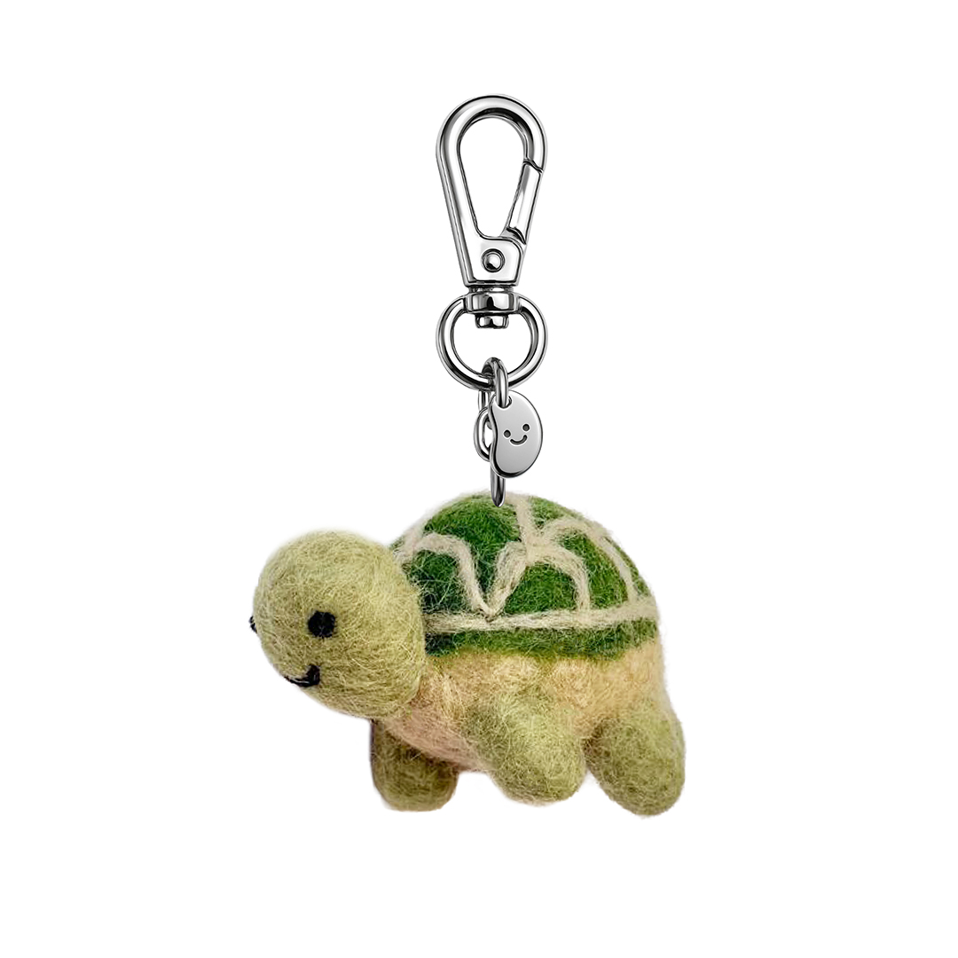 Picture of Tina The Turtle Silly Beans Felt Keychain (13958)