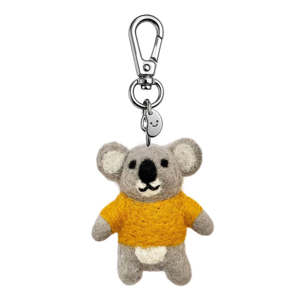 Picture of Kole The Koala Silly Beans Felt Keychain (13964)