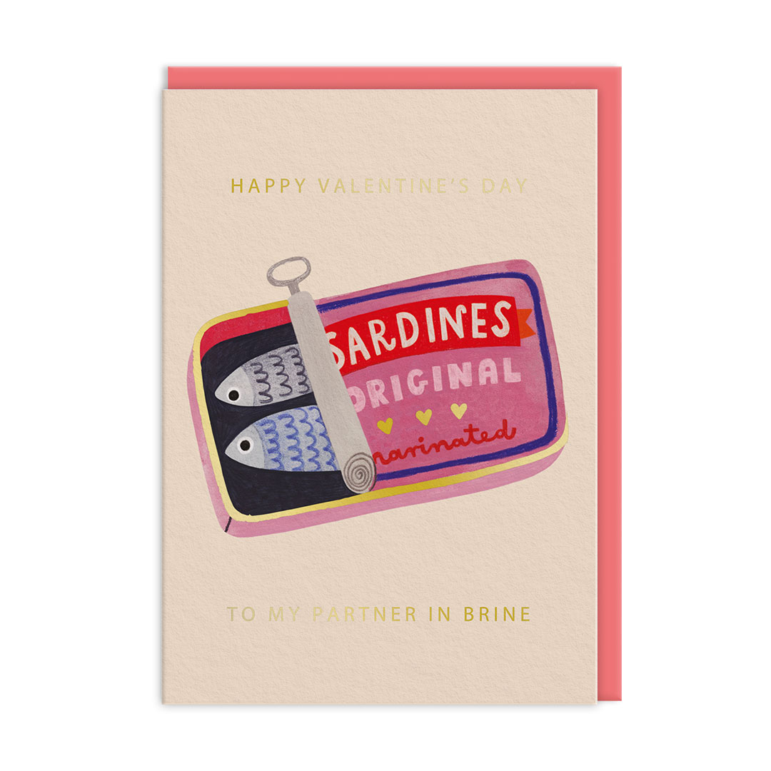 Picture of Partner in Brine Greeting Card (14040)