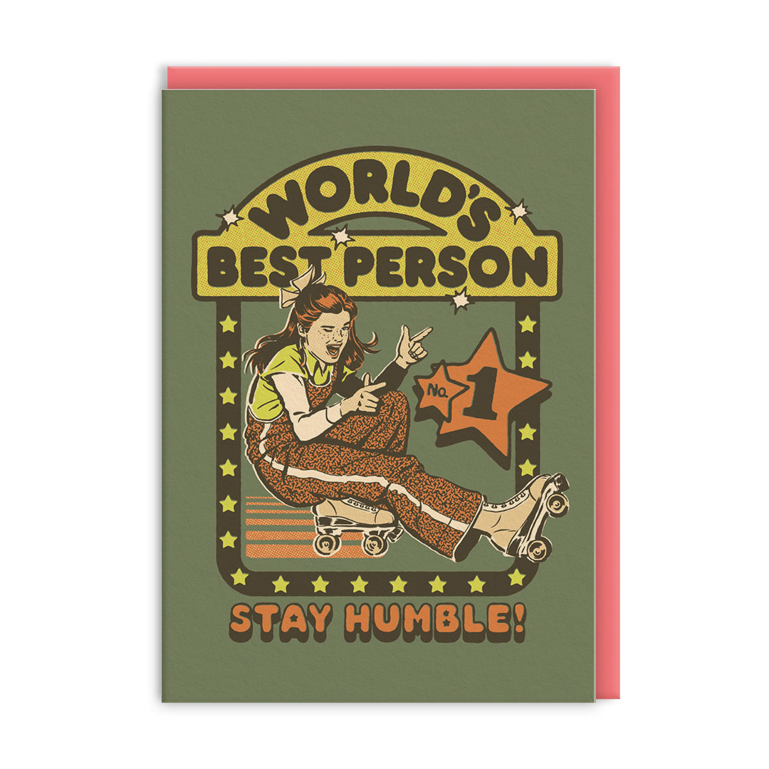 Picture of Stay Humble Greeting Card (14089)
