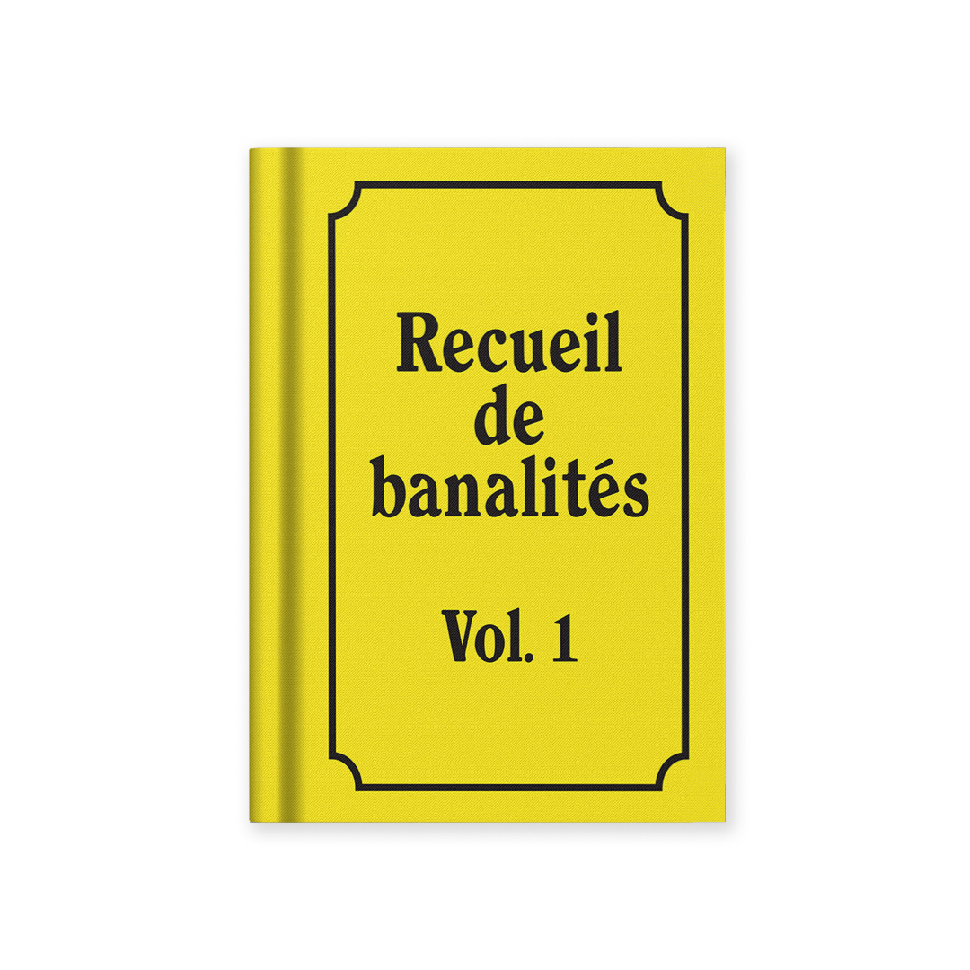 Picture of Recuiel de Banalites  Notebook (A7) | (14100)