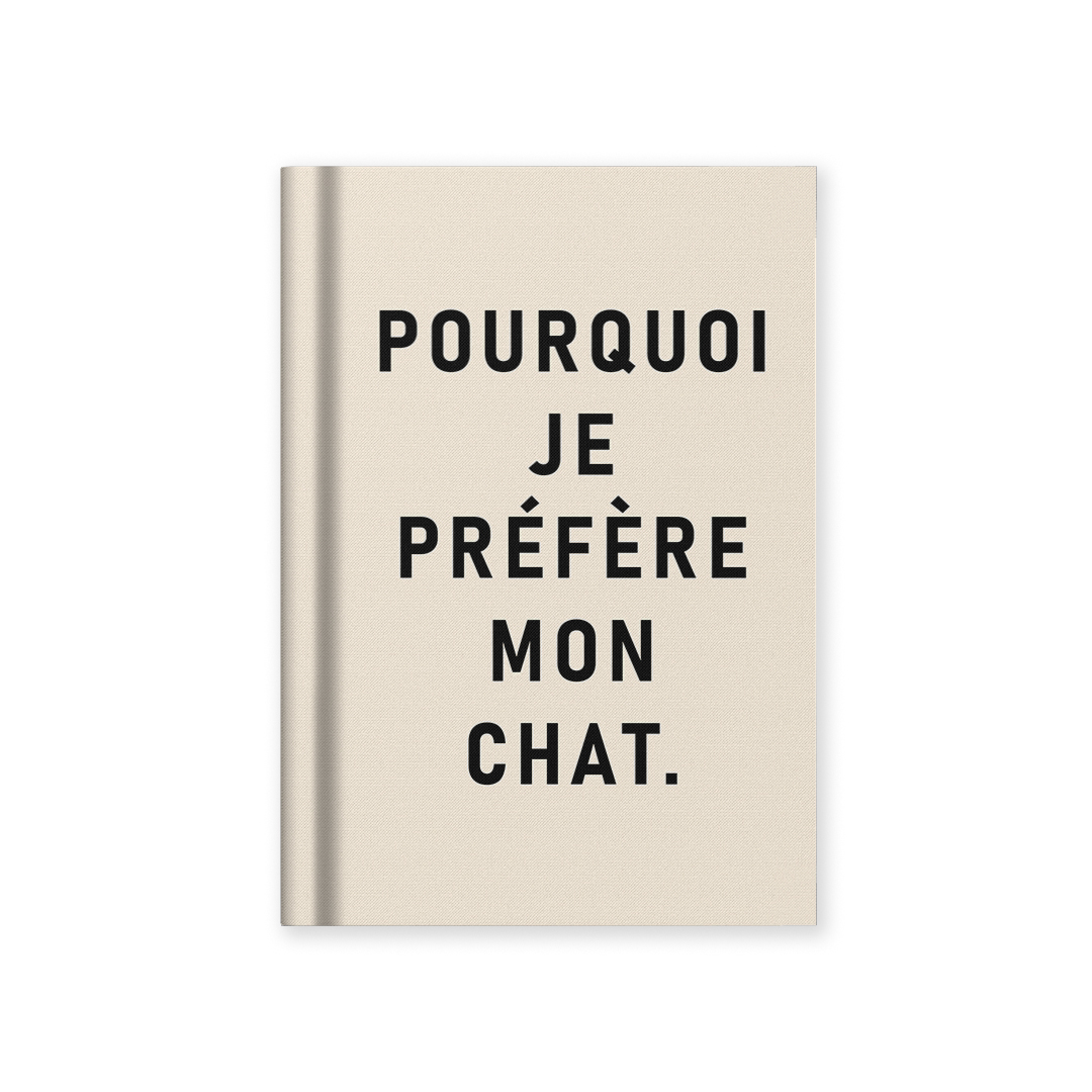 Picture of Pourquoi Je Prefere Mon Chat Notebook (A7) (14102)