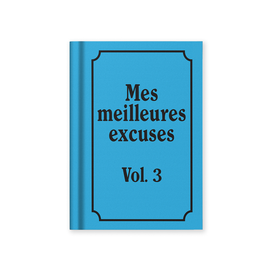 Picture of Mes Meilleures Excuses Notebook (A7) (14105)