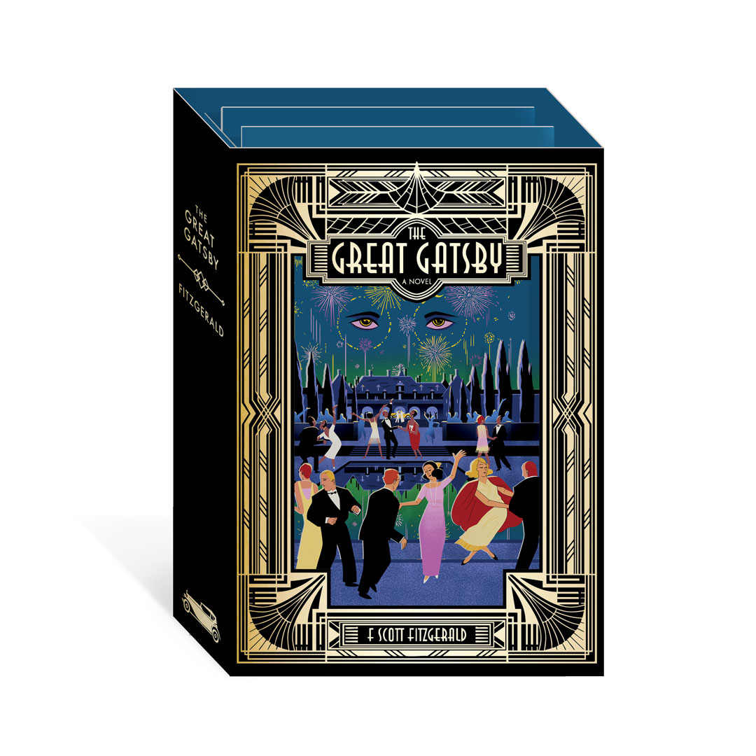 Picture of The Great Gatsby Card - Layers (3D) (14107)