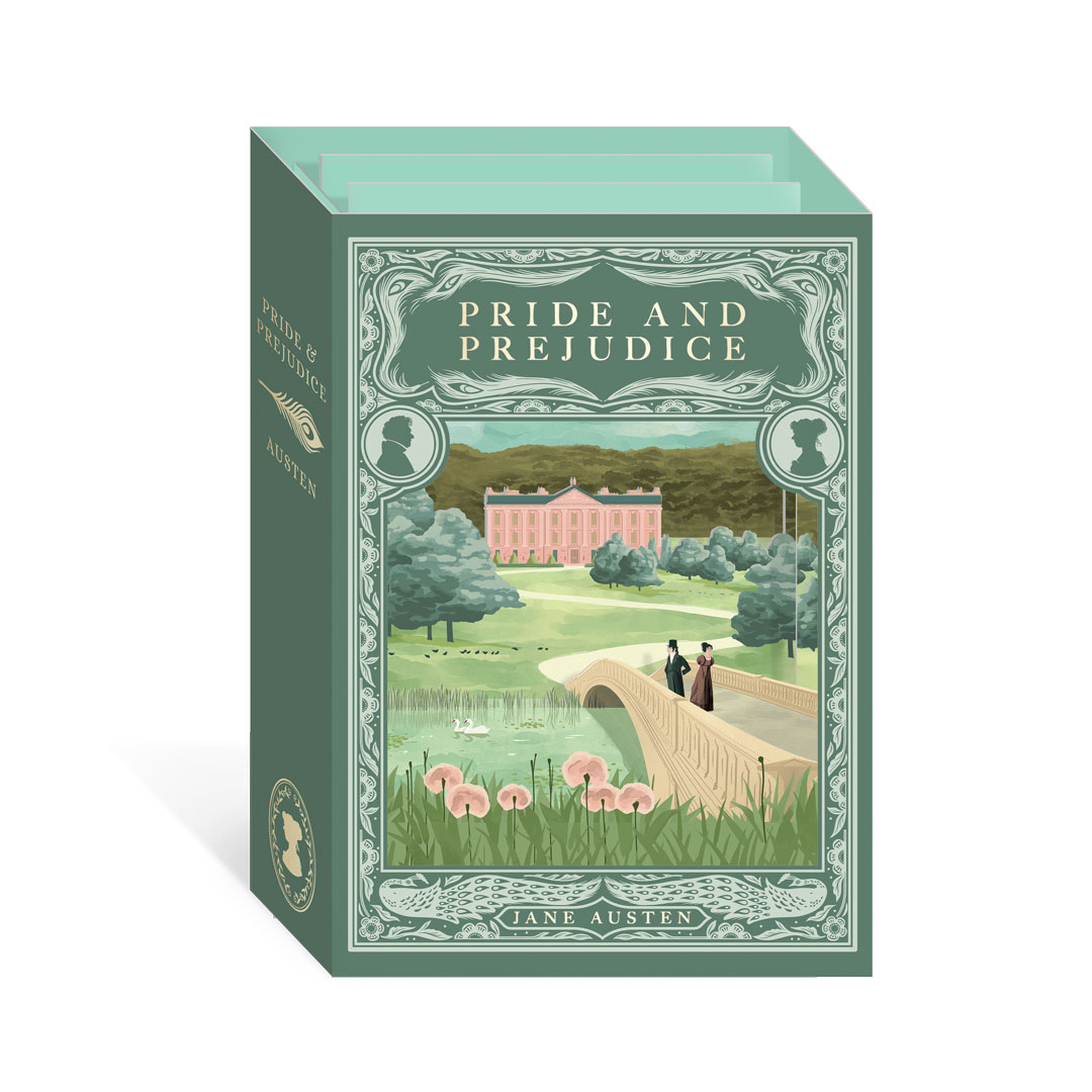 Picture of Pride and Prejudice Card - Layers (3D) (14109)