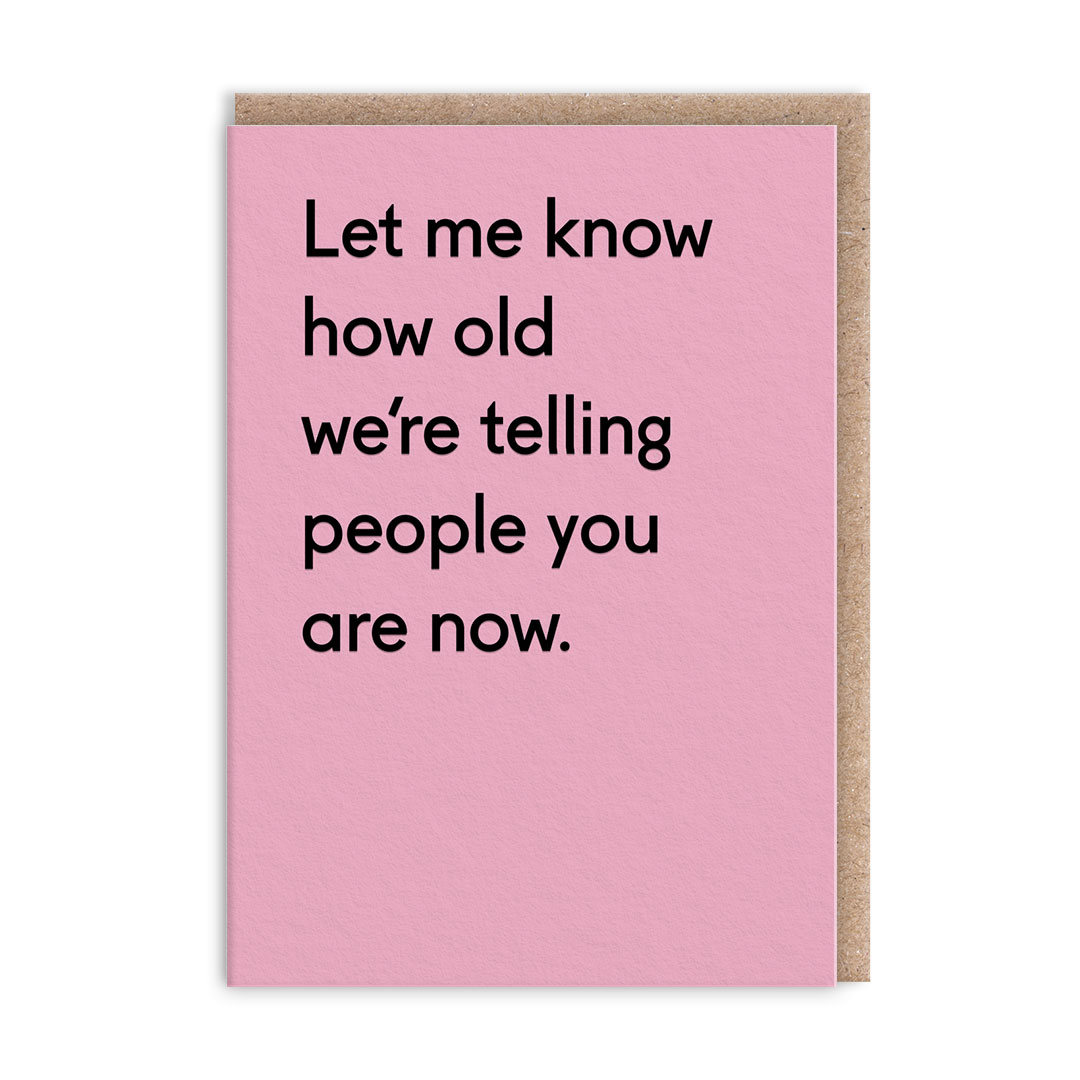 Picture of Let Me Know Greeting Card (14130)