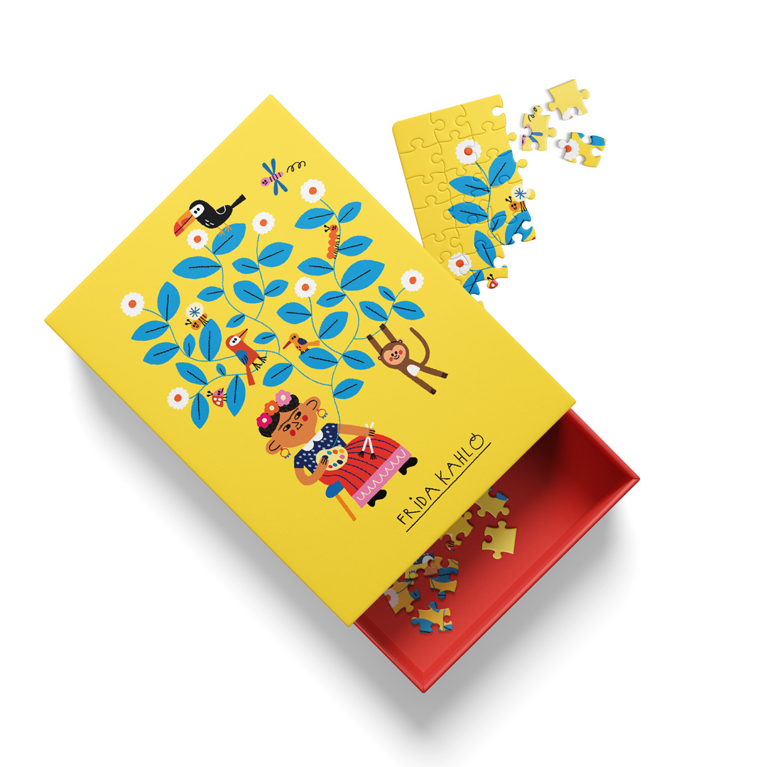 Picture of Frida Kahlo Mini Jigsaw Puzzle (14134)