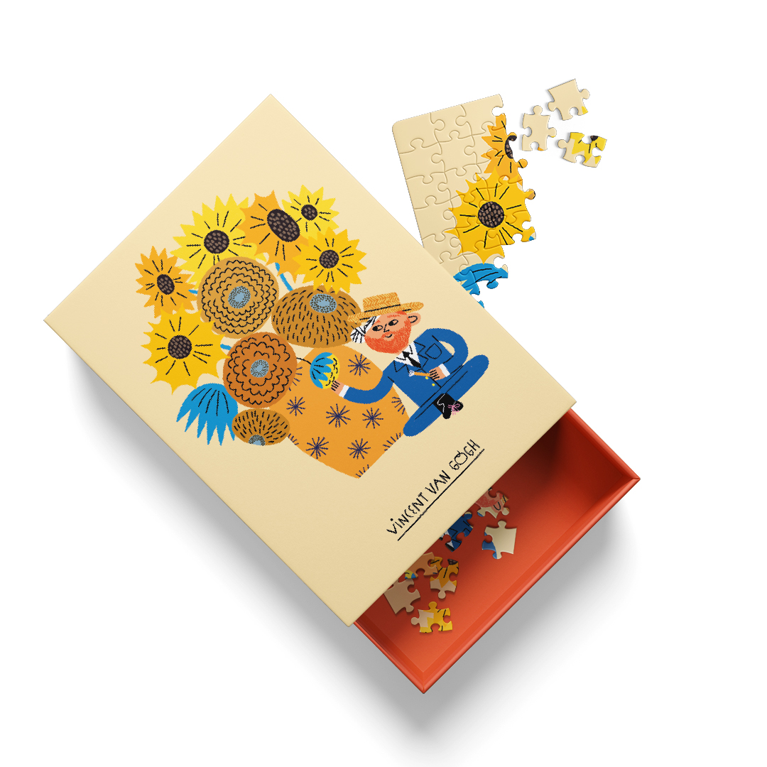 Picture of Vincent Van Gogh Mini Jigsaw Puzzle (14138)