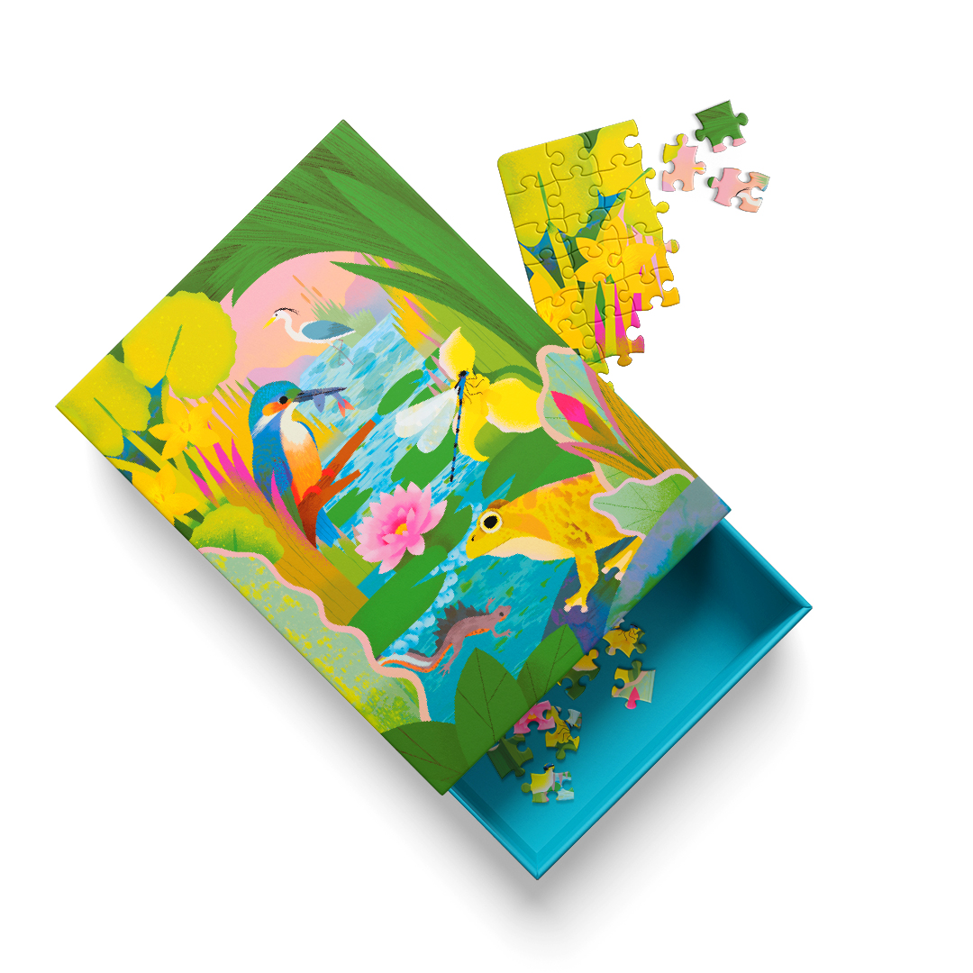 Picture of Pond life Mini Jigsaw Puzzle (14152)