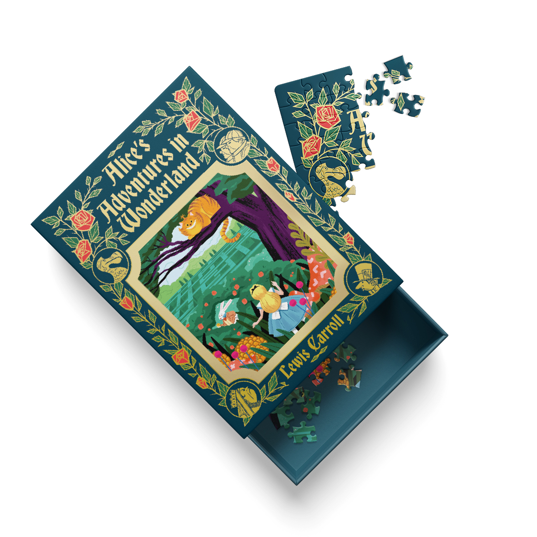 Picture of Alice in Wonderland Mini Jigsaw Puzzle (14168)