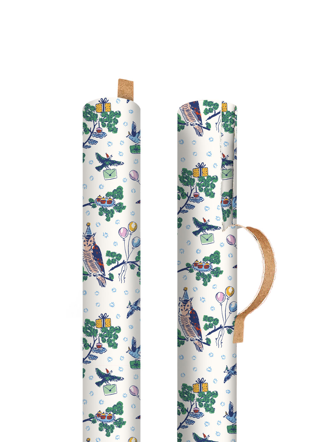 Picture of Woodland Party Single Roll Wrap (14203)