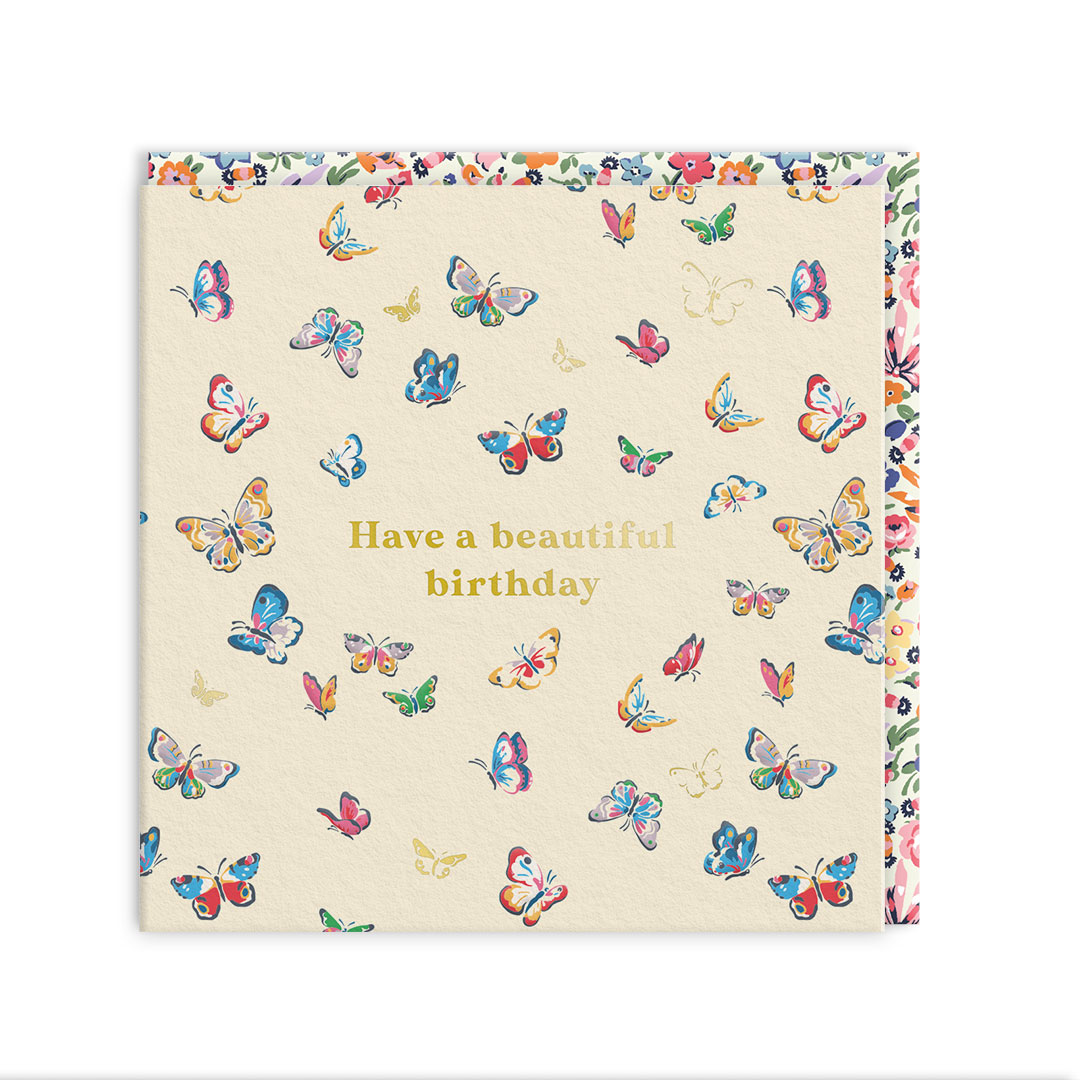 Picture of Butterflies Greeting Card (105 x 105mm) (14269)