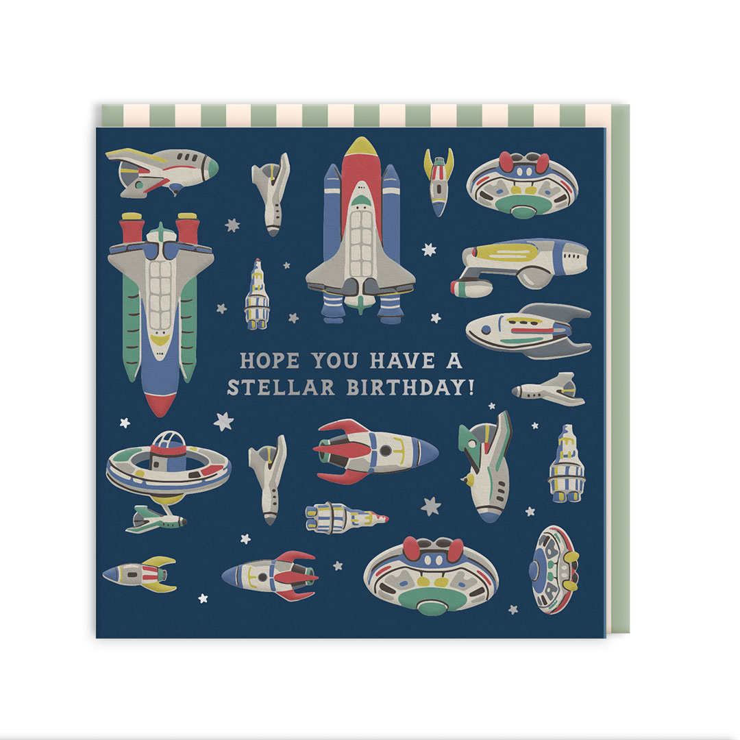 Picture of Space Greeting Card (105 x 105mm) (14271)