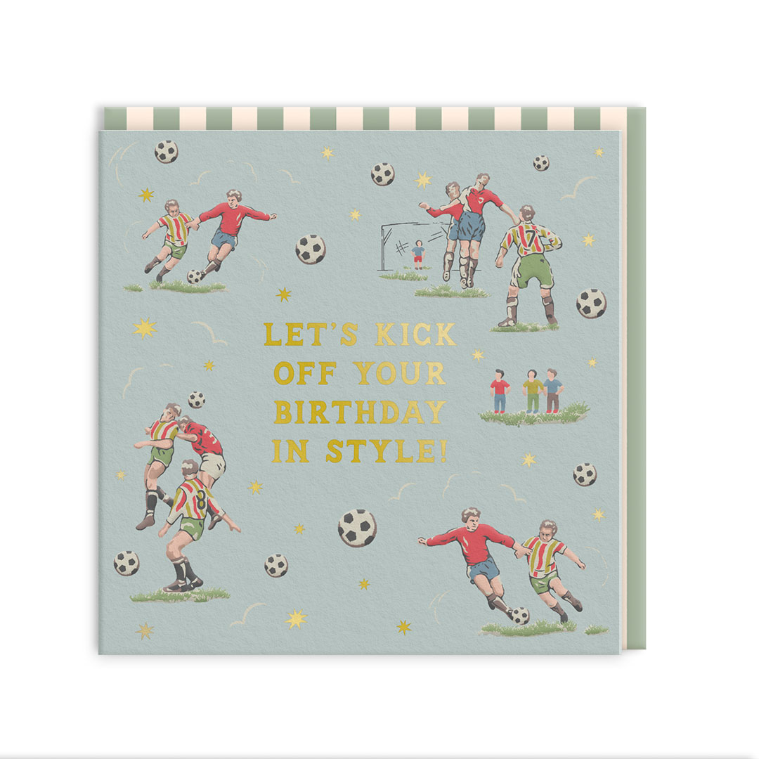 Picture of Birthday in Style Mini Square Greeting Card(14273)