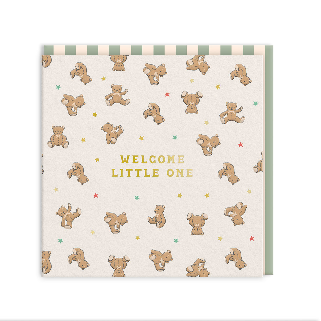 Picture of New Baby Bear Greeting Card (105 x 105mm) (14289)
