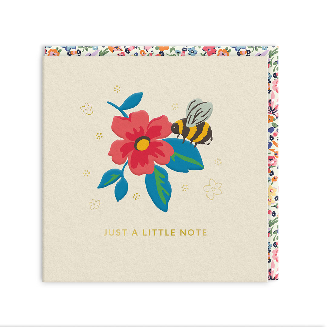 Picture of Just A Little Note Greeting Card (105mm) (14295)