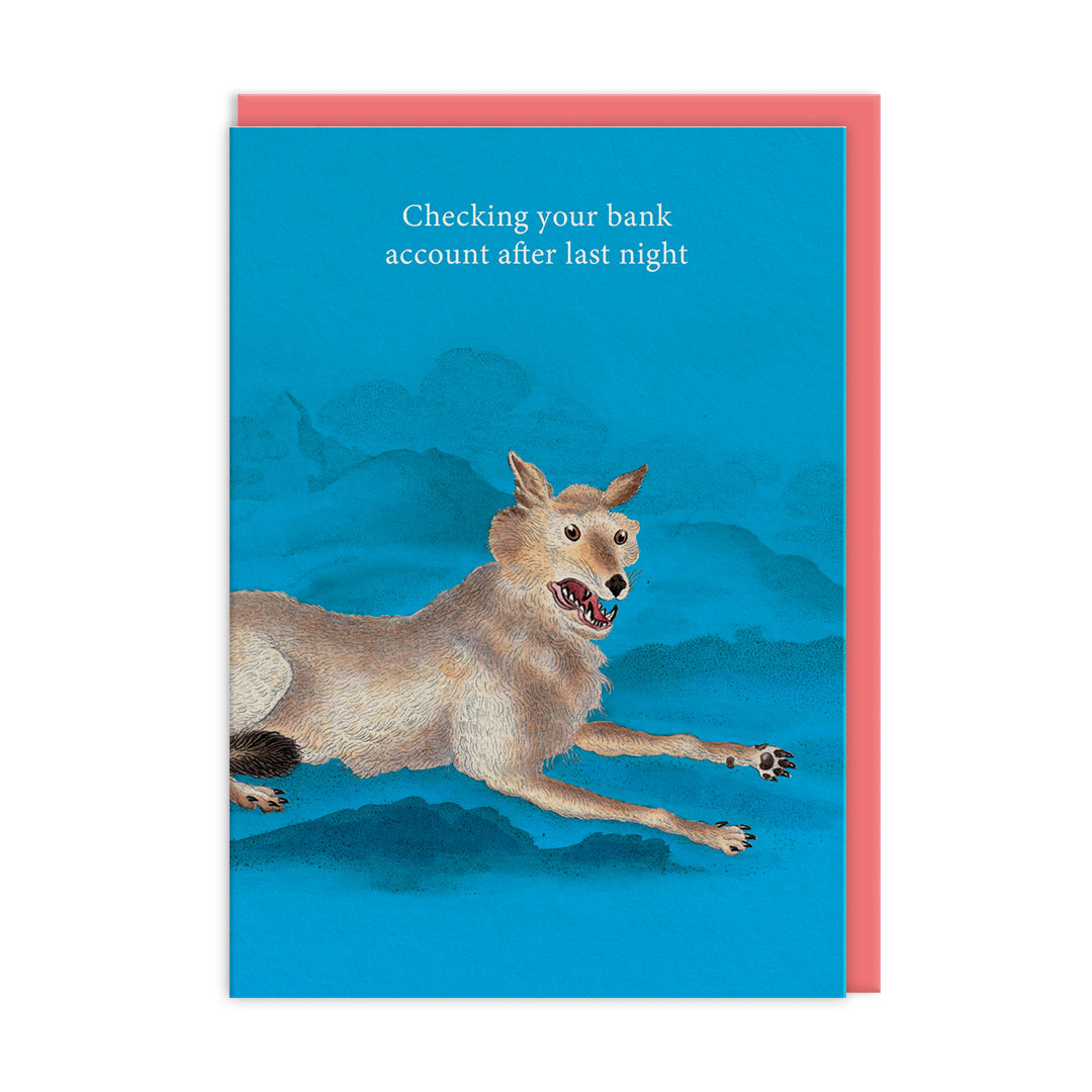Picture of Bank Account Greeting Card (14331)