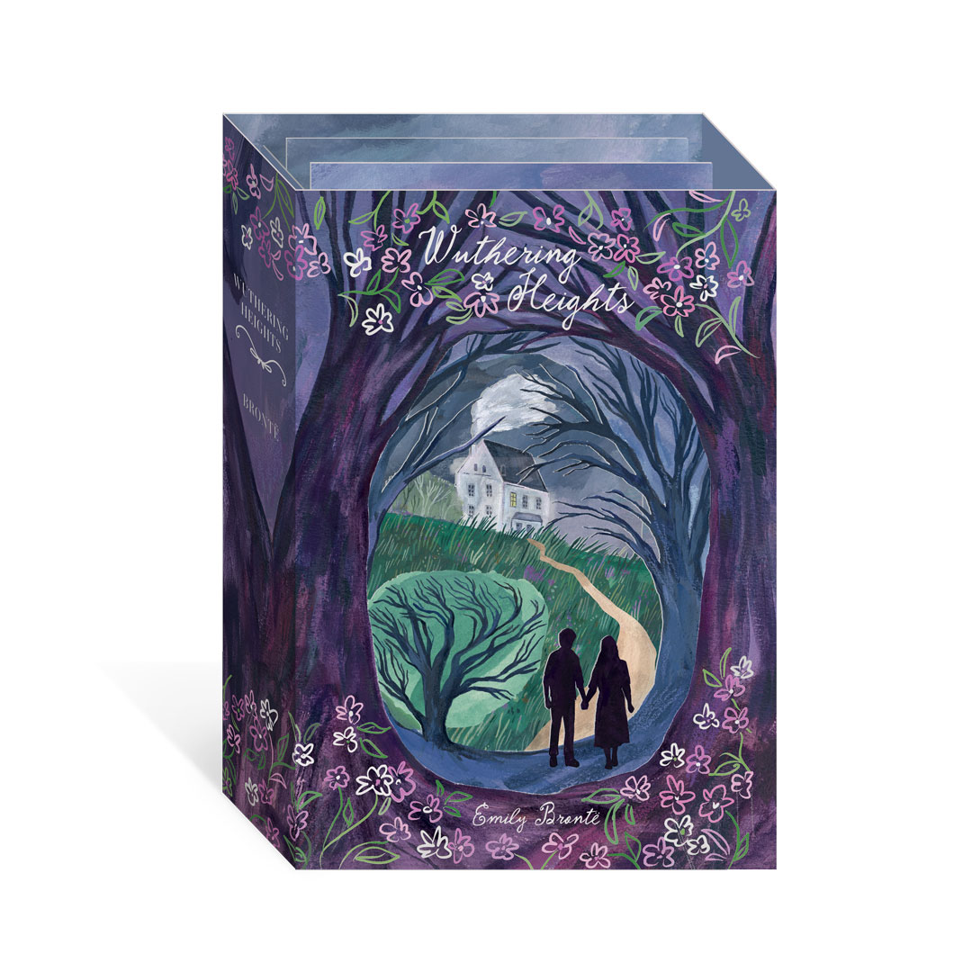 Picture of Wuthering Heights Layered 3D Greeting Card (14343)