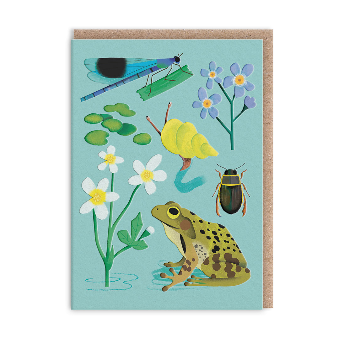 Picture of Pond Mini Greeting Card (14358)