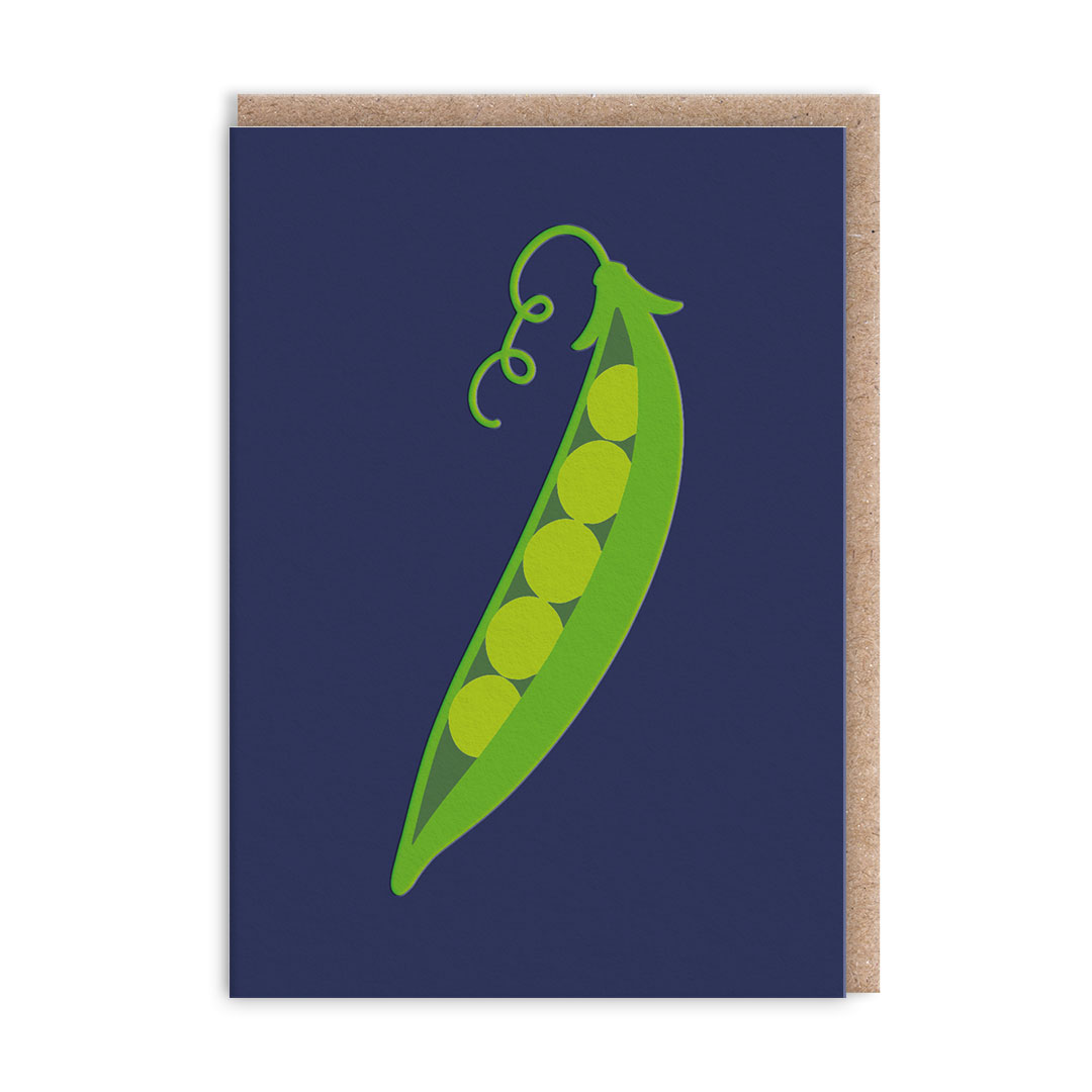 Picture of Peapod Mini Greeting Card (14379)