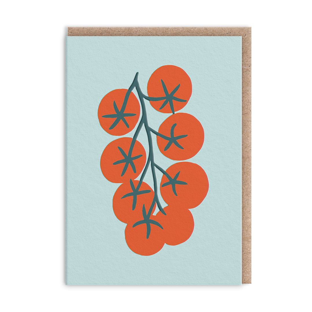 Picture of Tomatoes Mini Greeting Card (14381)