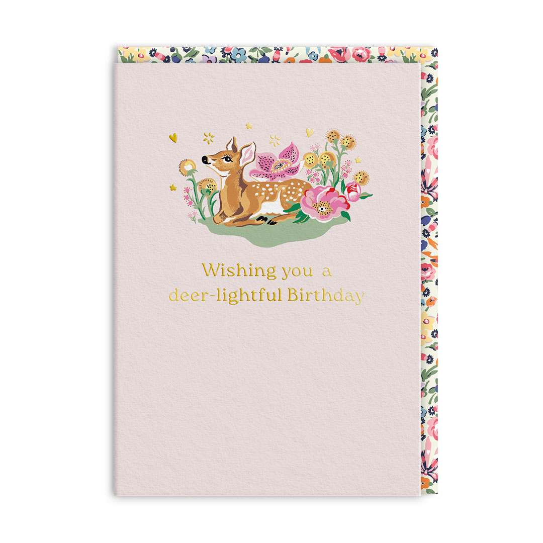 Picture of Deer-lightful Birthday Greeting Card (14403)