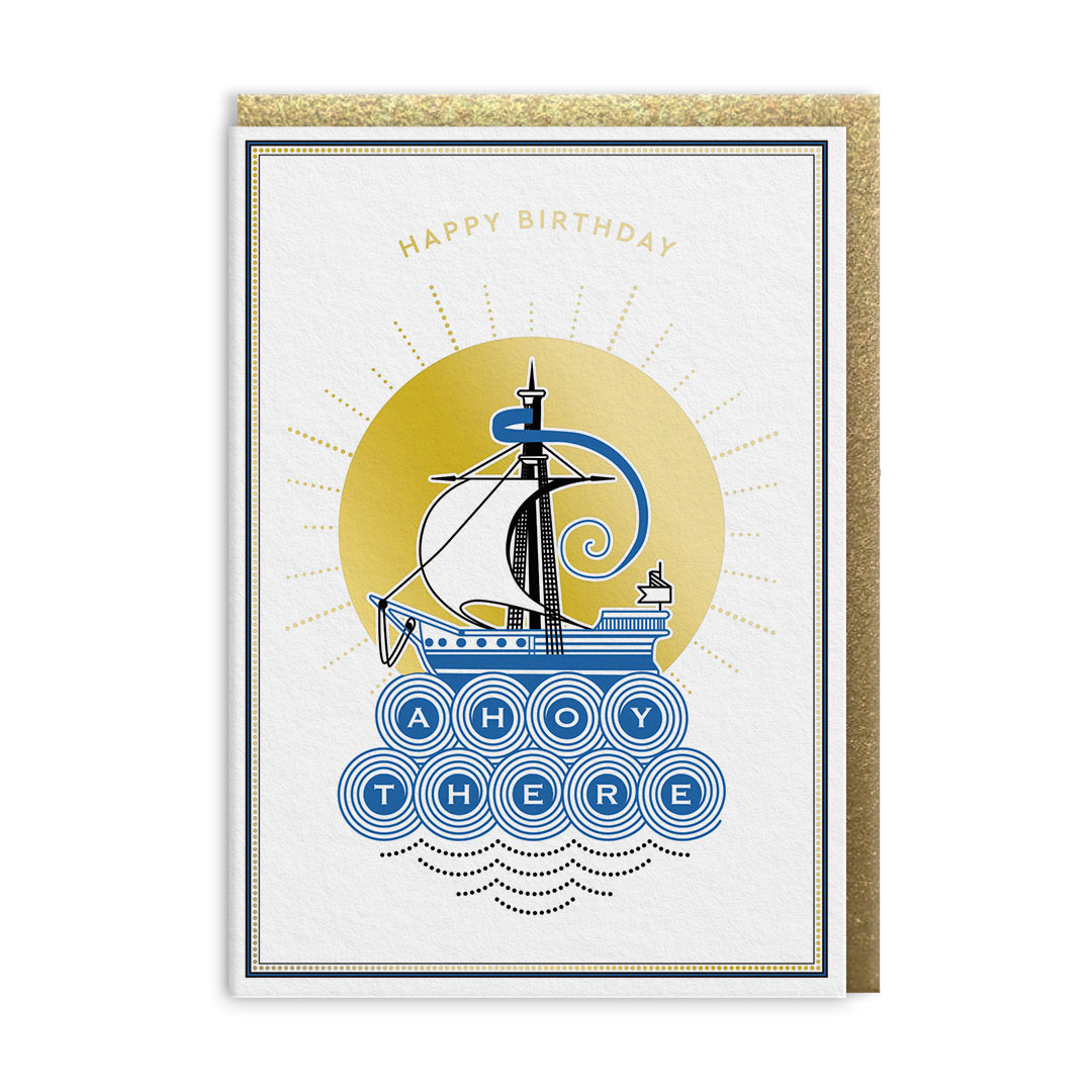 Picture of Ahoy There Greeting Card (14417)