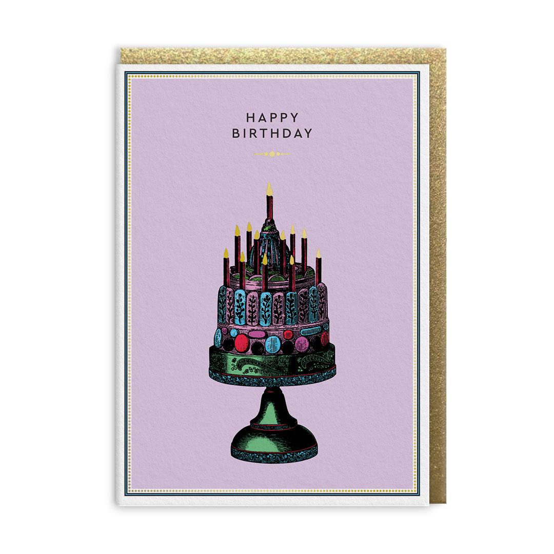 Picture of Birthday Cake Greeting Card (14419)
