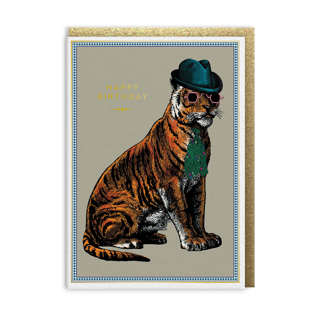 Picture of Cool Cat Greeting Card (14422)