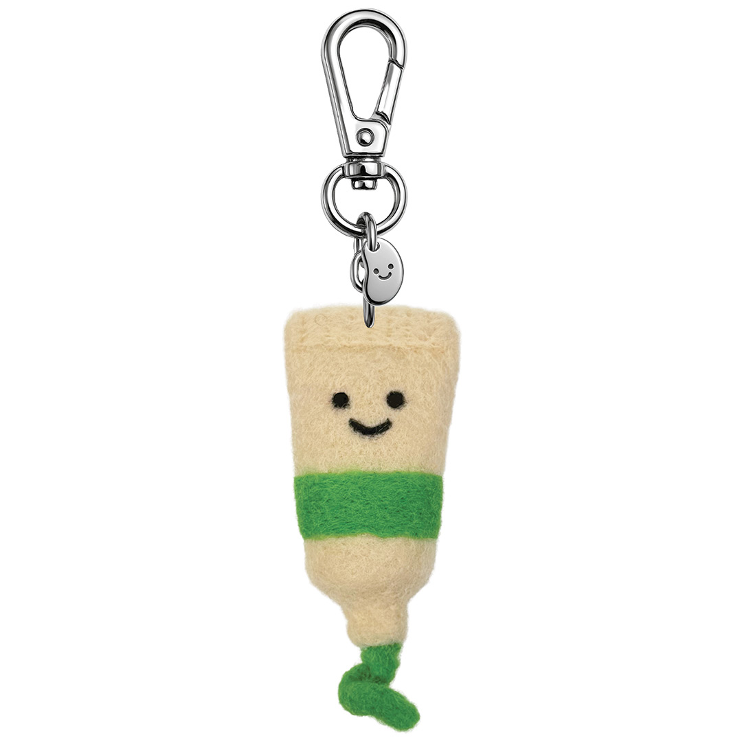 Picture of Graham The Green Paint Felt Keychain (14423)