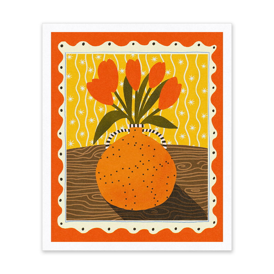 Picture of Tulips Riso Print (10x12) (14582)