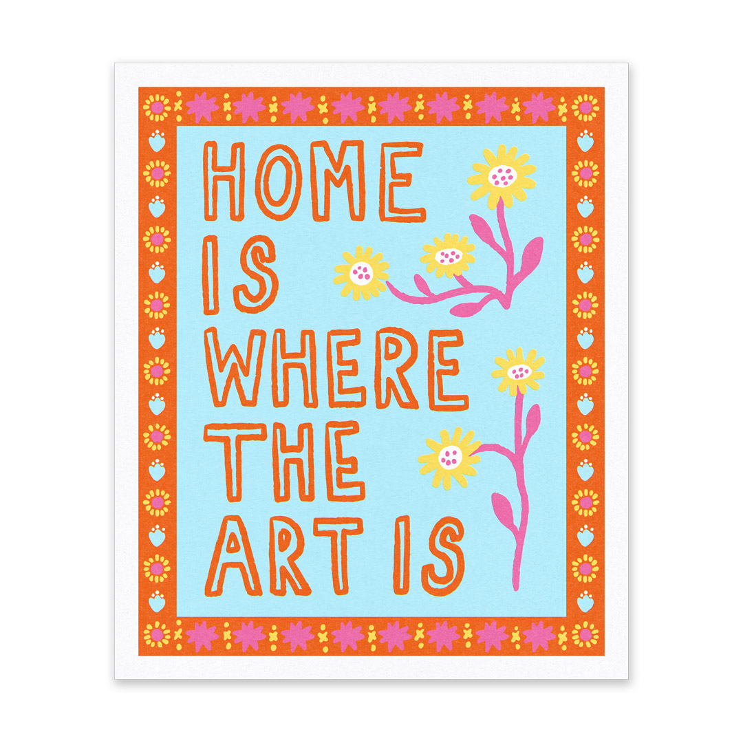 Picture of Home Art Riso Print (10x12) (14585)