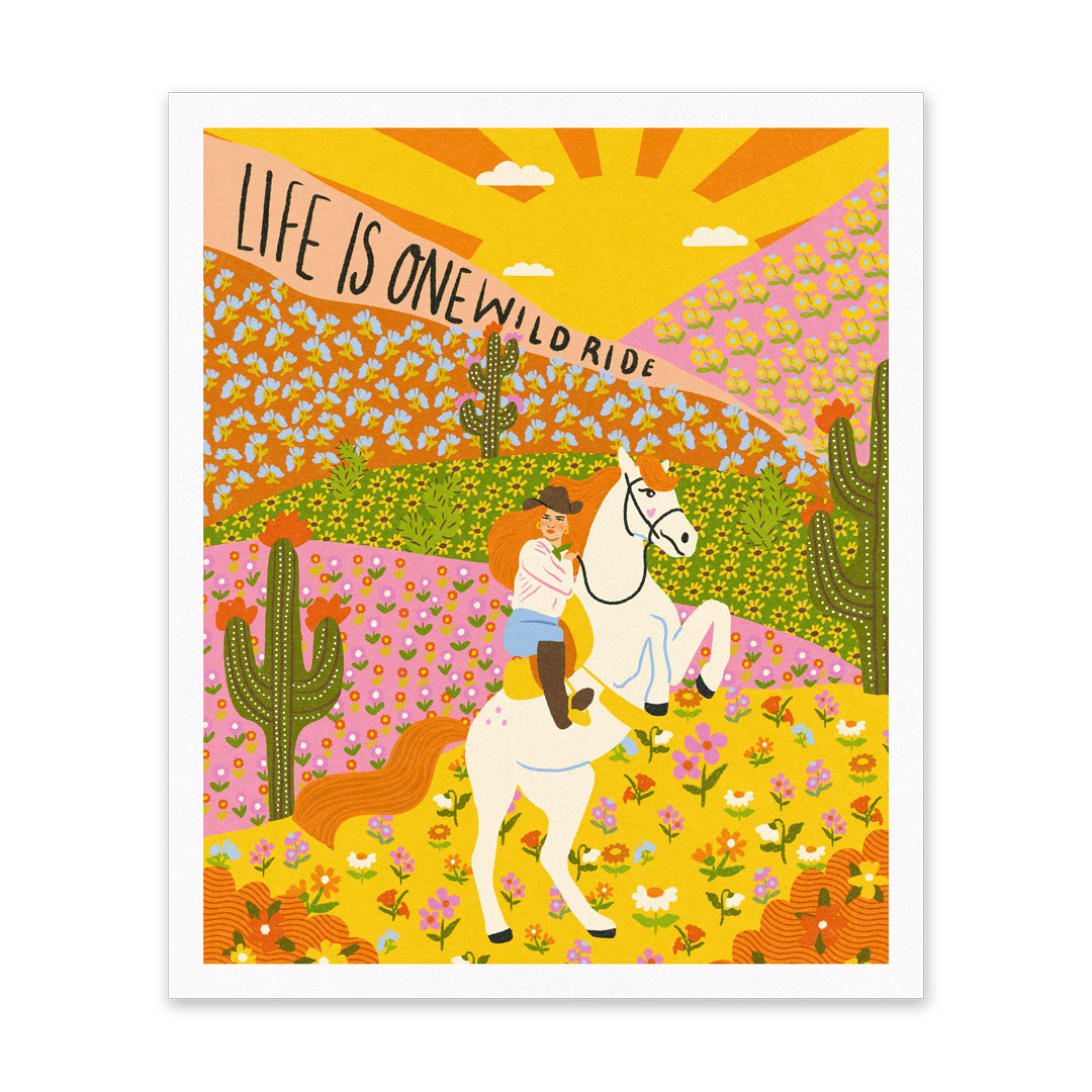 Picture of Wild Ride Riso Print (10x12) (14589)