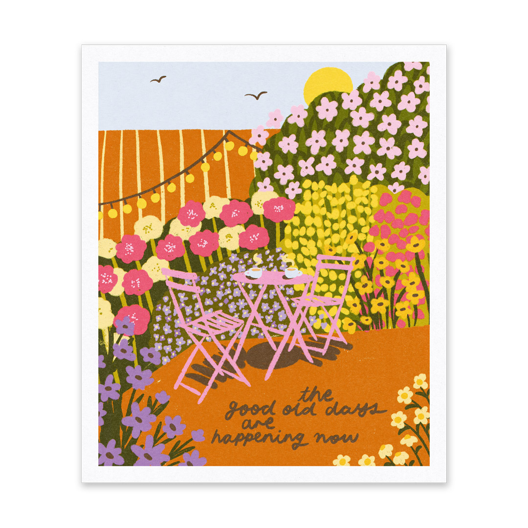 Picture of Good Old Days Riso Print (10x12) (14590)