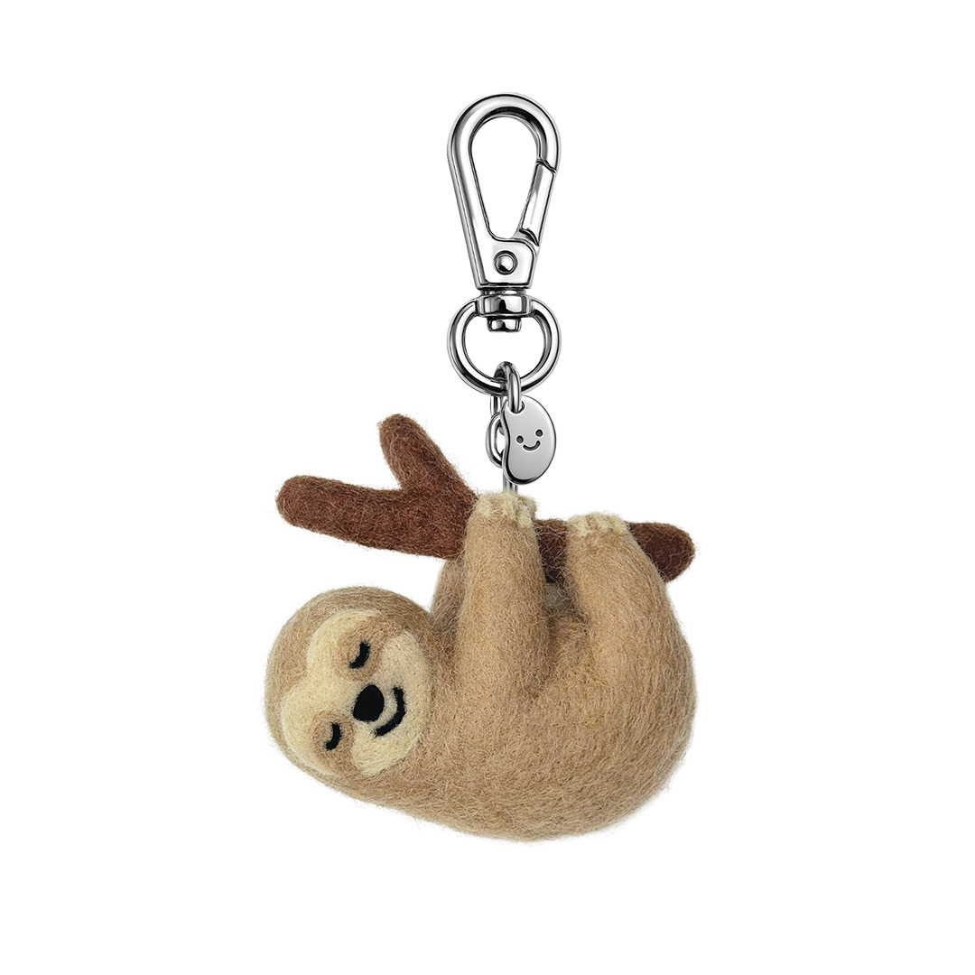 Picture of Silvie The Sloth Felt Keychain (14595)