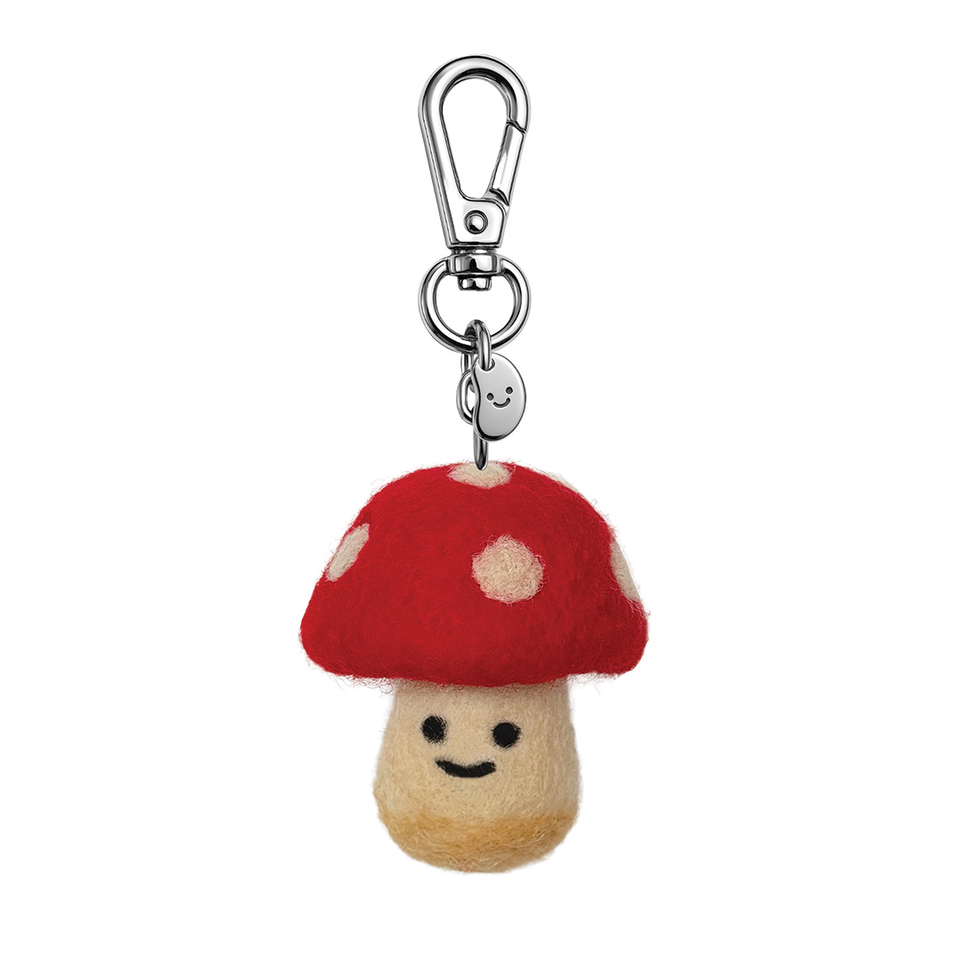 Picture of Toady The Toadstool Felt Keychain (14603)
