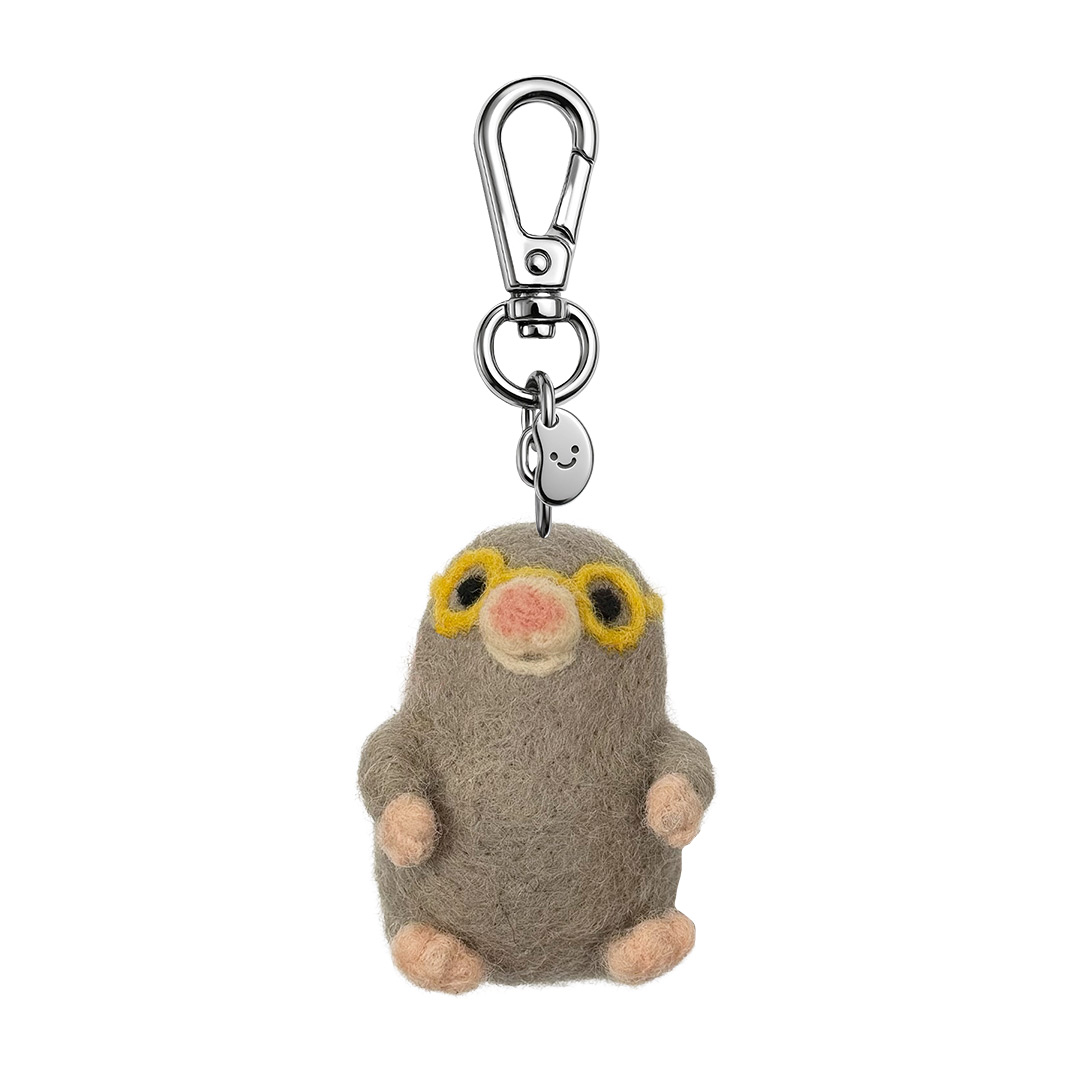 Picture of Moe The Mole Felt Keychain (14607)