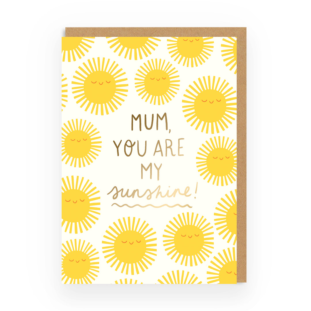 Picture of Mum, you are my sunshine Greeting Card (5913)