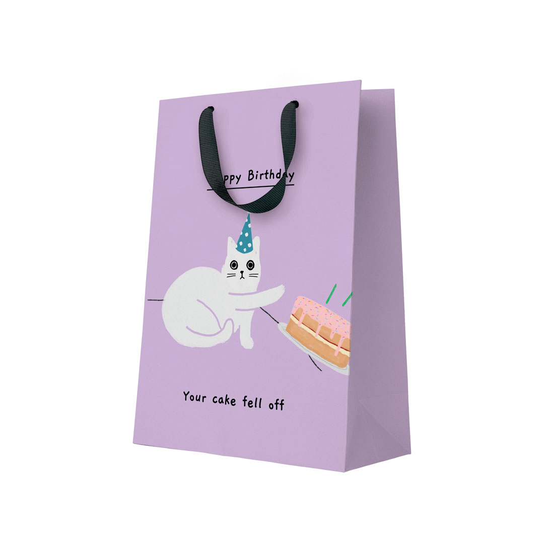 Picture of Your Cake Fell Off Large Giftbag (9636)