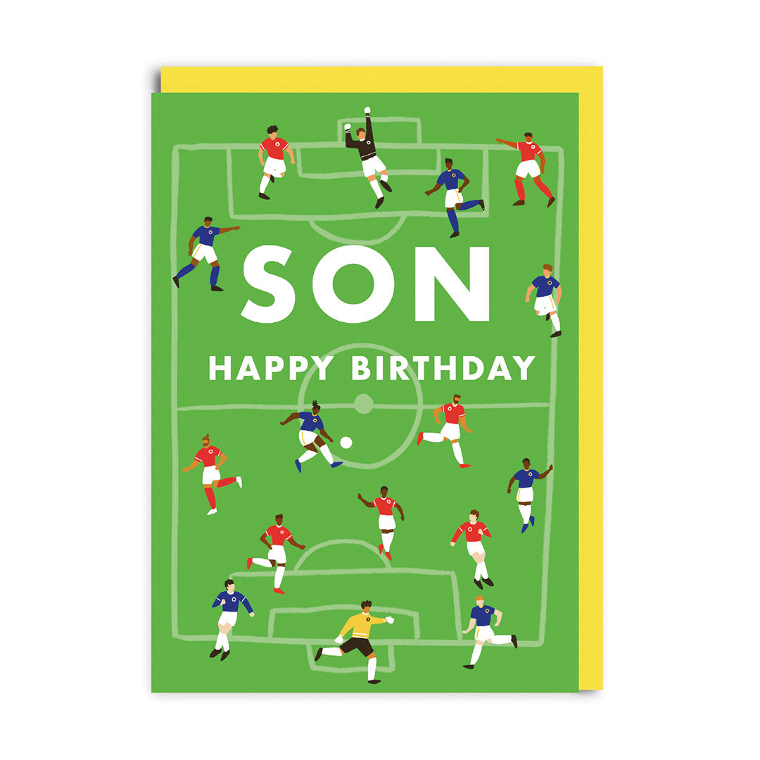 Picture of Son - HBD Football Card (7188)