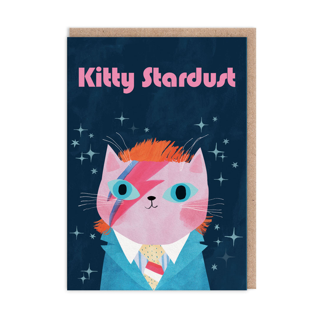 Picture of Kitty Stardust Greeting Card (11969)