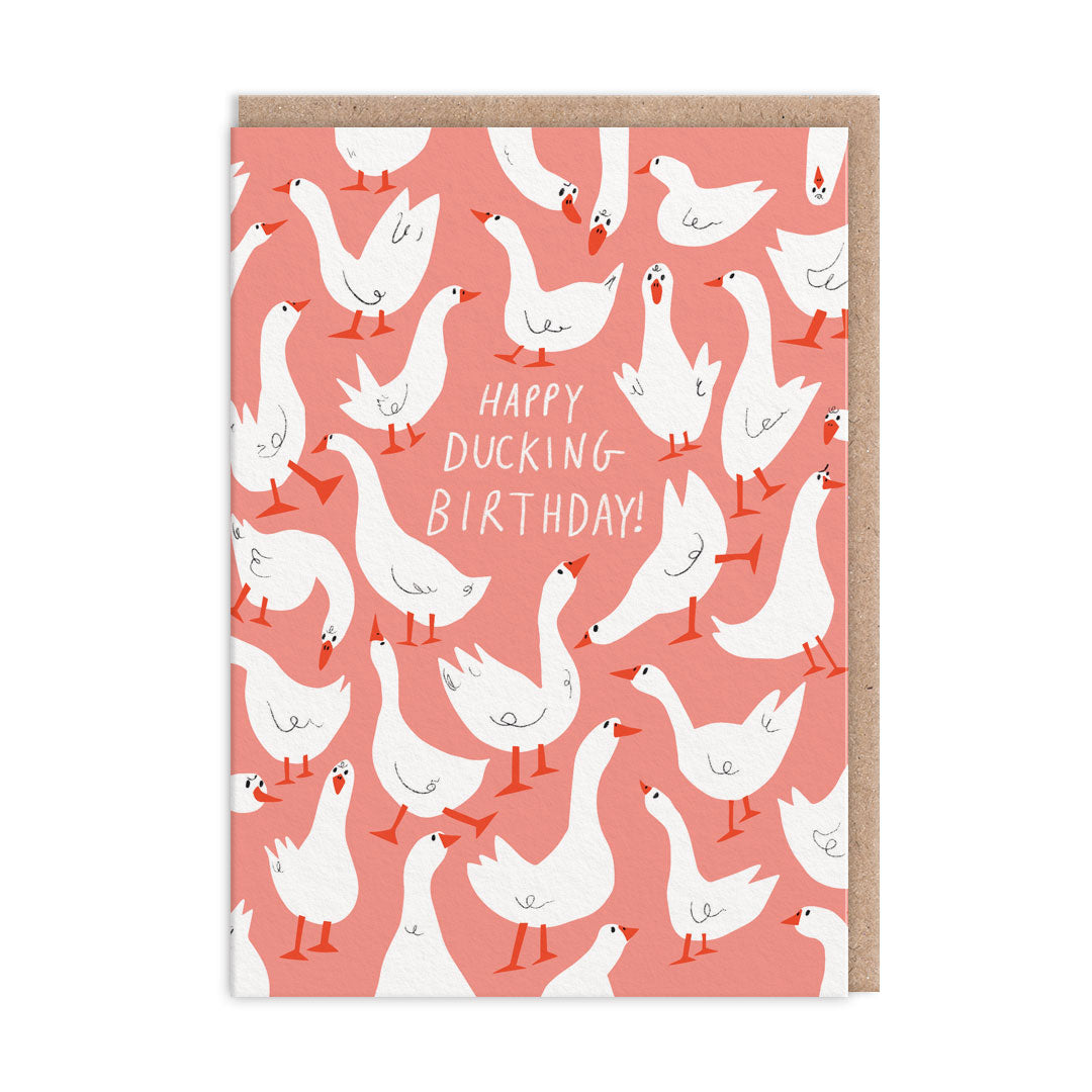 Picture of Happy Ducking Birthday Card (12044)