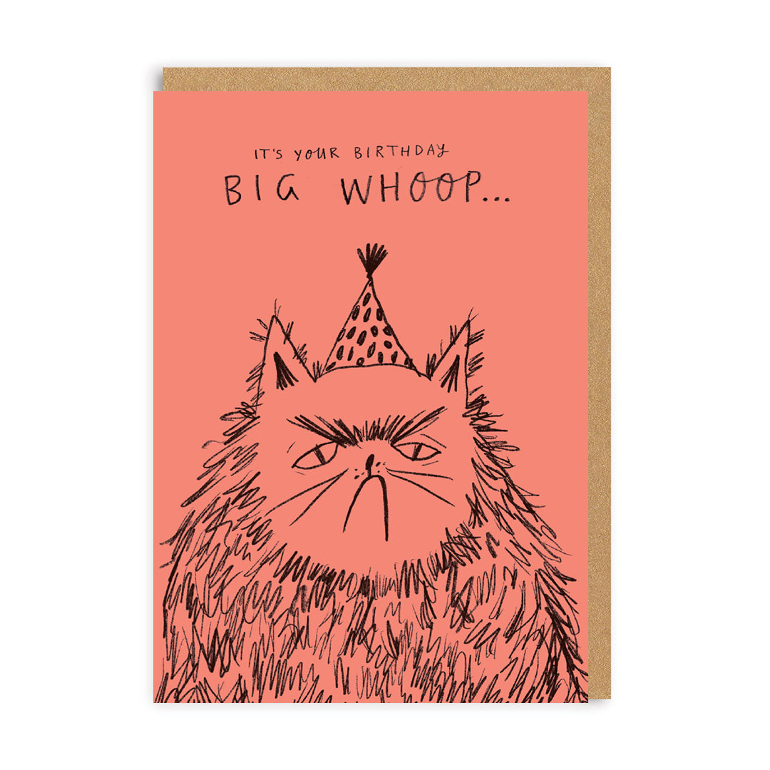 Picture of Big Whoop Grumpy Cat Greeting Card (8844)