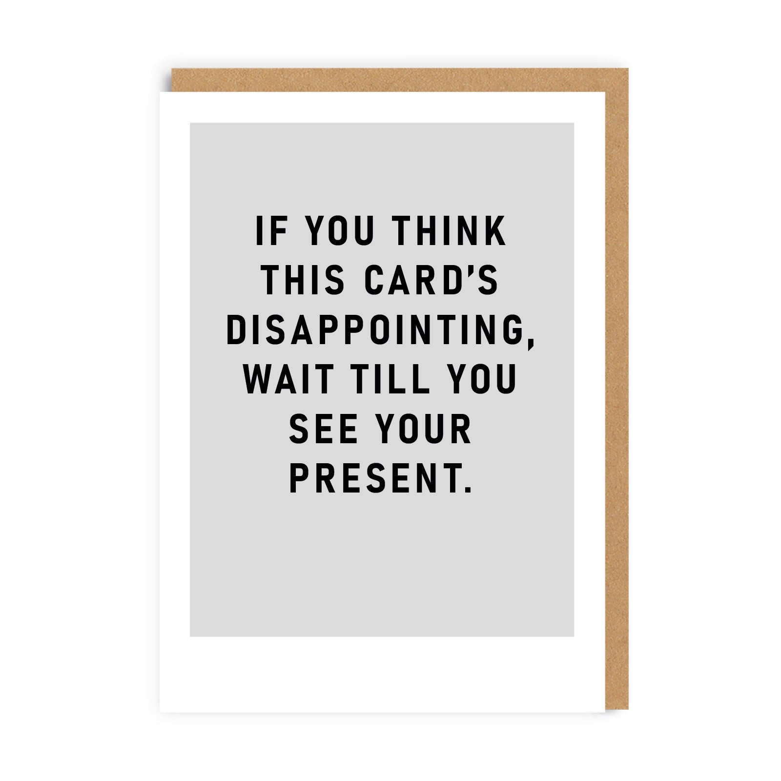 Picture of Disappointing Greeting Card (9237)