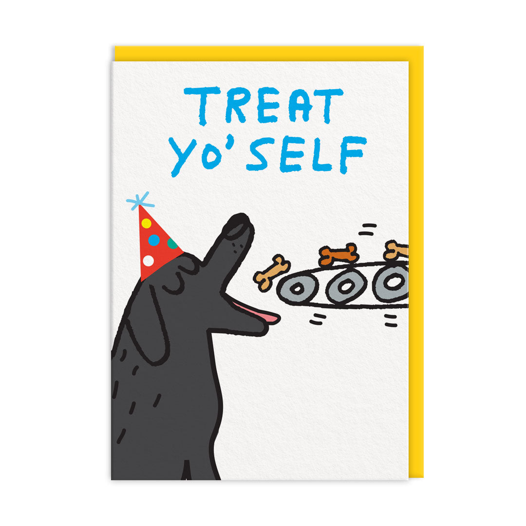 Picture of Treat Yo'Self Greeting Card (12489)